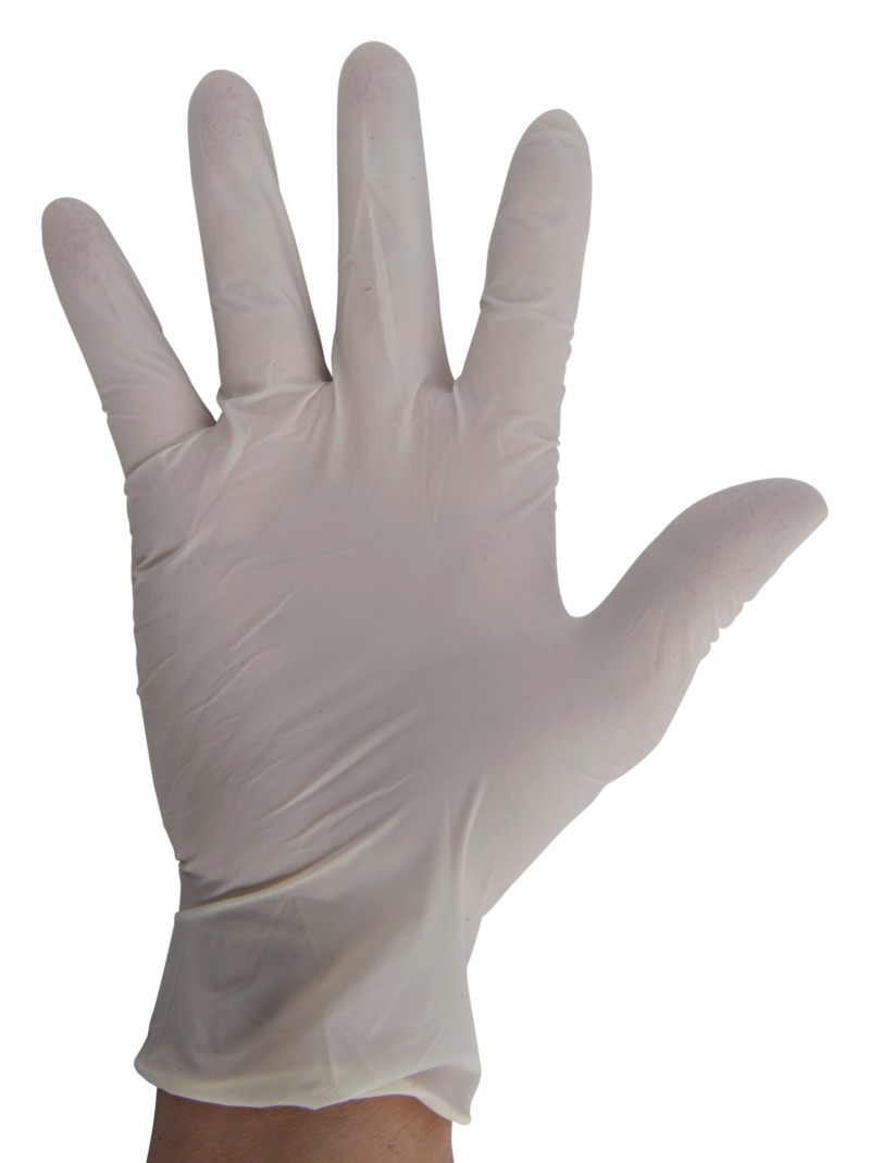 ondernemen Samuel Karakteriseren Latex handschoenen-wegwerphandschoenen-LARGE – Wit – 100ST- Met Poeder -  Zovaio